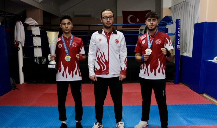 Konyalı milli kick boksçular yeni başarılara odaklandı