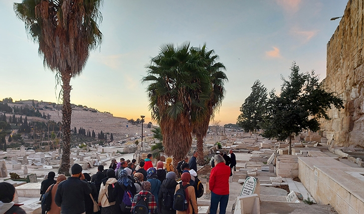 Öğrenciler Kudüs’ü ziyaret etti