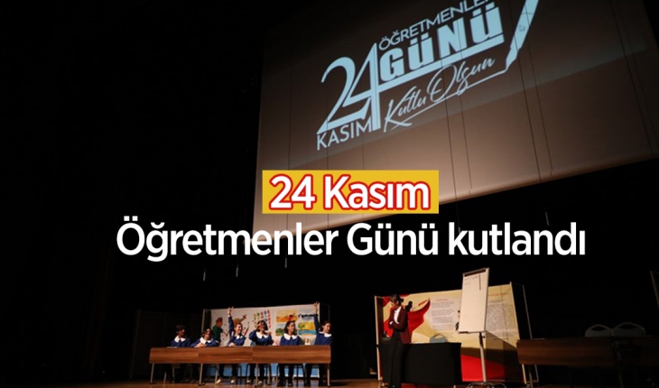 Konya'da 24 Kasım Öğretmenler Günü kutlandı