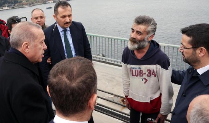 Cumhurbaşkanı Erdoğan 15 Temmuz Şehitler Köprüsü’ndeki intiharı önledi