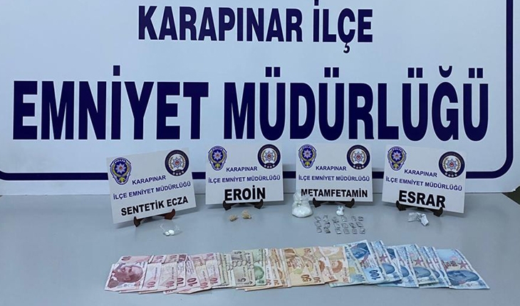 Konya’da uyuşturucu ticareti yapan 2 kişi tutuklandı