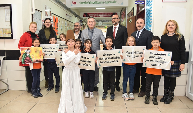 Murat Yiğit Selçuklu Eşrefoğlu İlkokulunu ziyaret etti