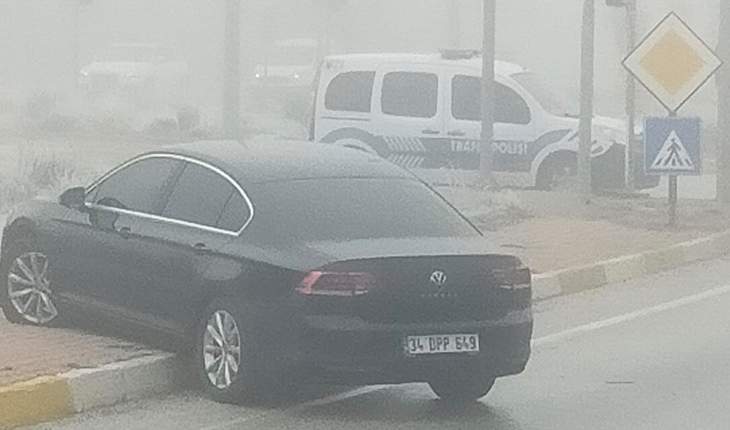 Konya’da yoğun sis kazaya neden oldu: 4 yaralı
