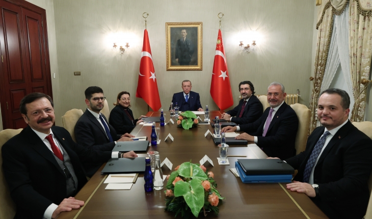 Cumhurbaşkanı Erdoğan,  Türkiye Varlık Fonu A.Ş Yönetim Kurulu’nu kabul etti
