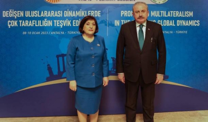 TBMM Başkanı Şentop, Azerbaycan Milli Meclis Başkanı ile görüştü