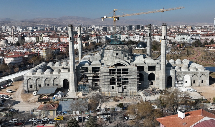 Başkan Altay Millet Bahçesi Ulu Camii İnşaatını İnceledi