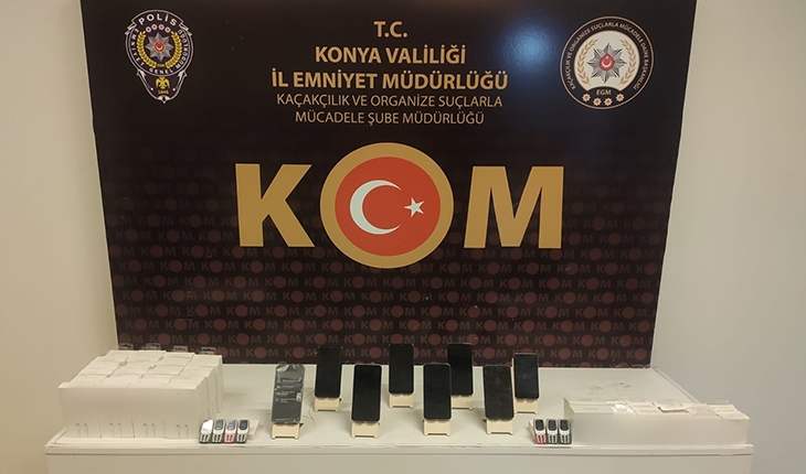 Konya'da kaçakçılık operasyonu: 3 zanlı yakalandı