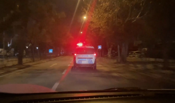 Konya'da polisin üzerine köpek salan sürücü kovalamaca sonrası yakalandı