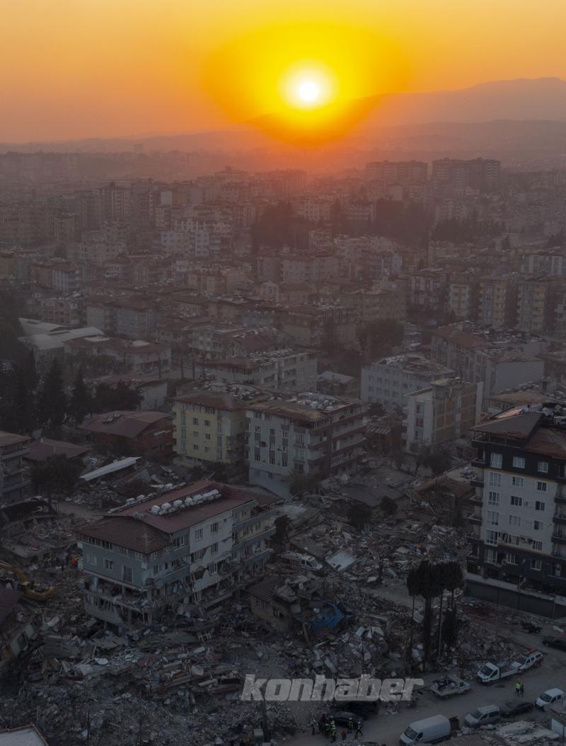 Asrın felaketi olarak nitelenen depremlerden etkilenen Hatay Foto Galeri