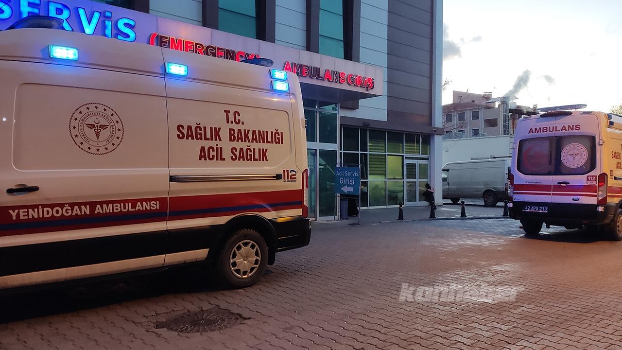 Konya’da ticari taksinin çarpması sonucu ölen hamile kadının bebeği de hayatını kaybetti