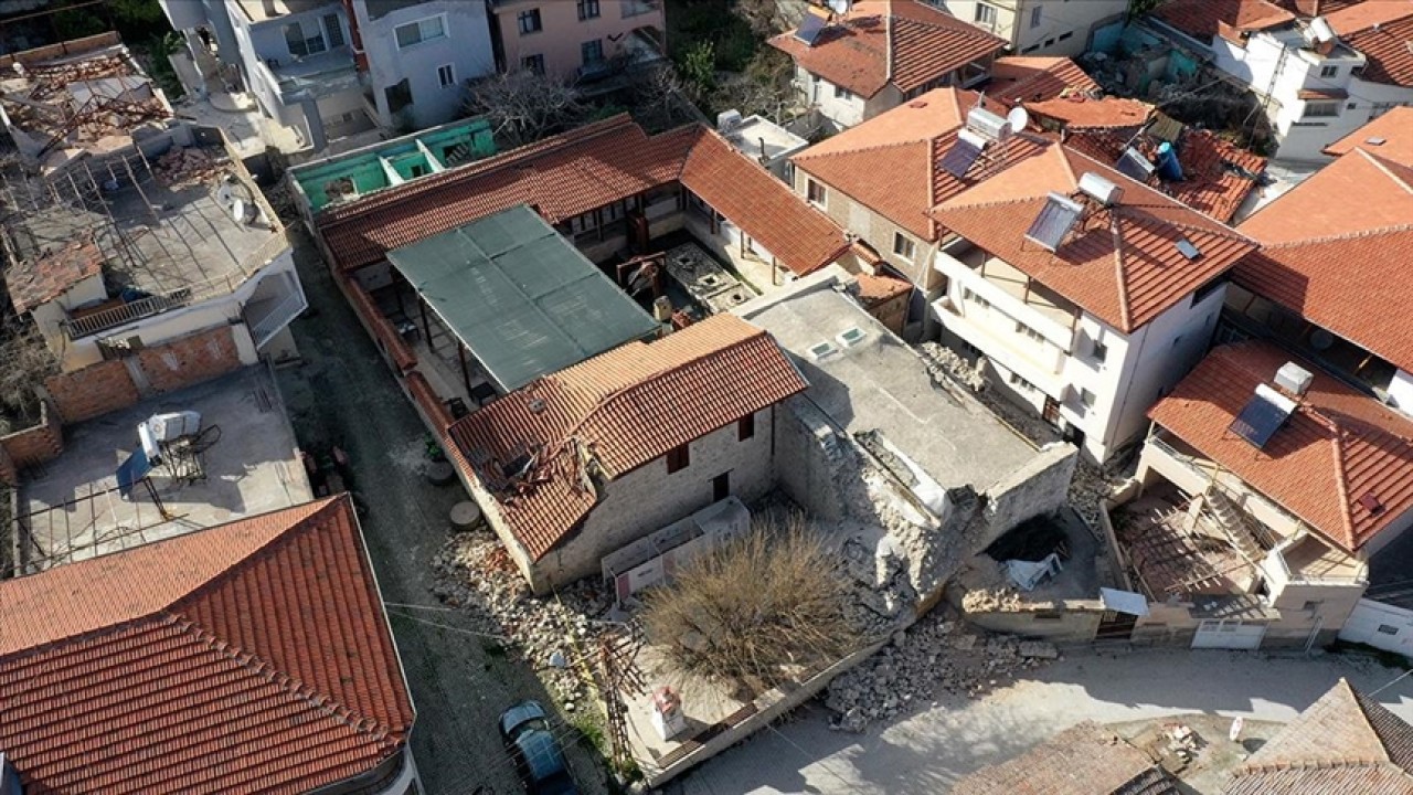 Hatay’daki Zeytin ve Zeytinyağı Müzesinin 300 yıllık binası da depremlerde hasar gördü
