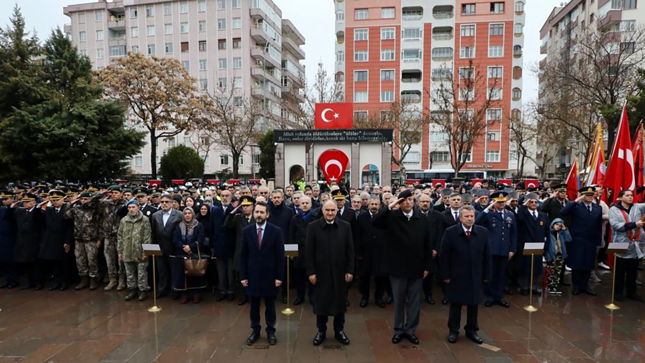 Çanakkale Zaferi'nin 108. yıl dönümü Konya'da törenle kutladı