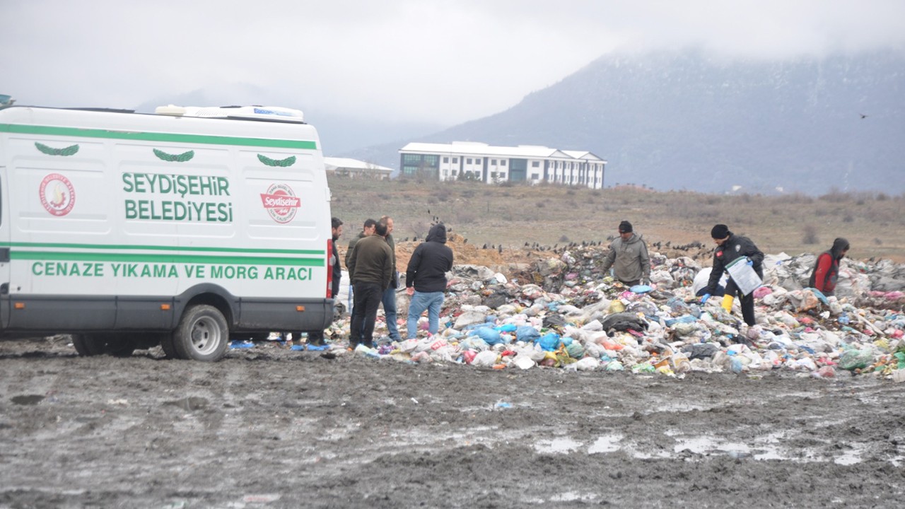 Konya'da çöp depolama alanında bebek cesedi bulundu