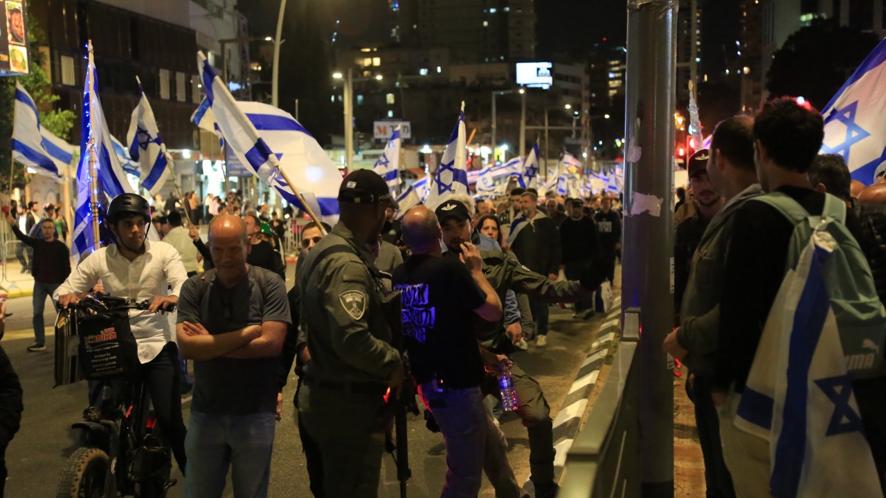 İstenmiyorsun Netenyahu: İsrail'de sivil itaatsizlik günü eylemleri yapıldı