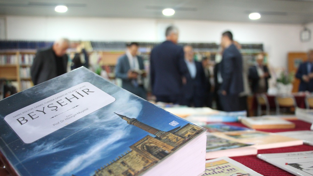 Beyşehir'de 59. Kütüphane Haftası törenle kutlandı