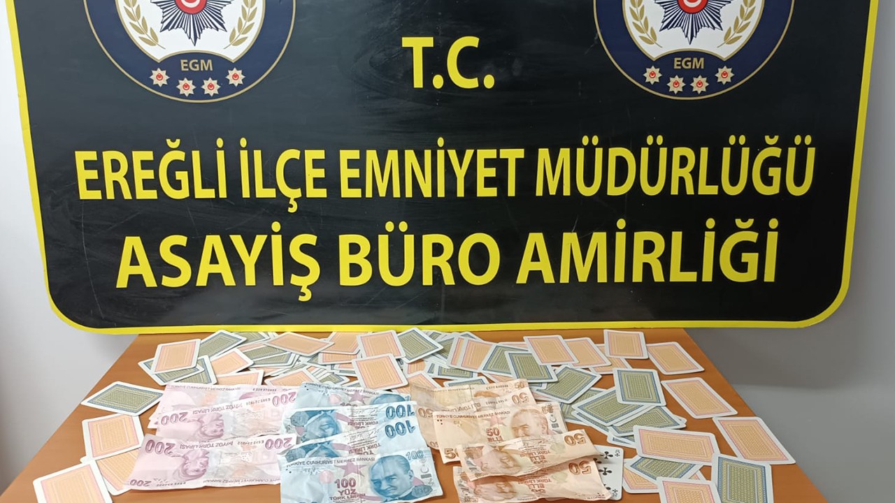 Konya’da kumar oynayan 37 kişiye 150 bin 35 lira ceza