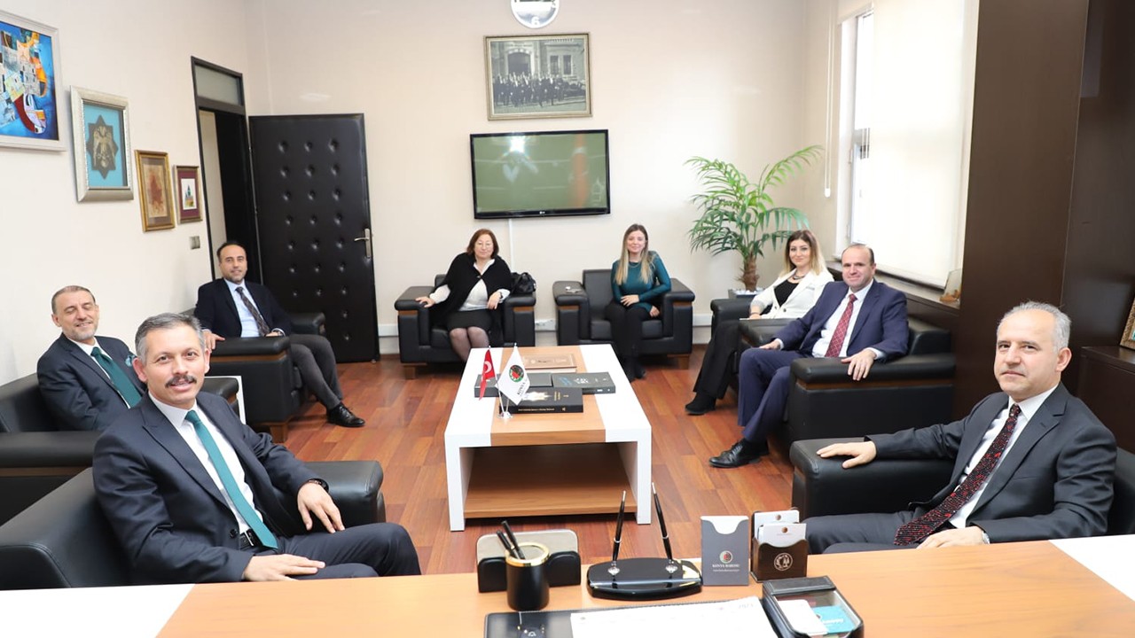 Konya Cumhuriyet Başsavcısı Halil İnal’dan Konya Barosuna Avukatlar Günü ziyareti