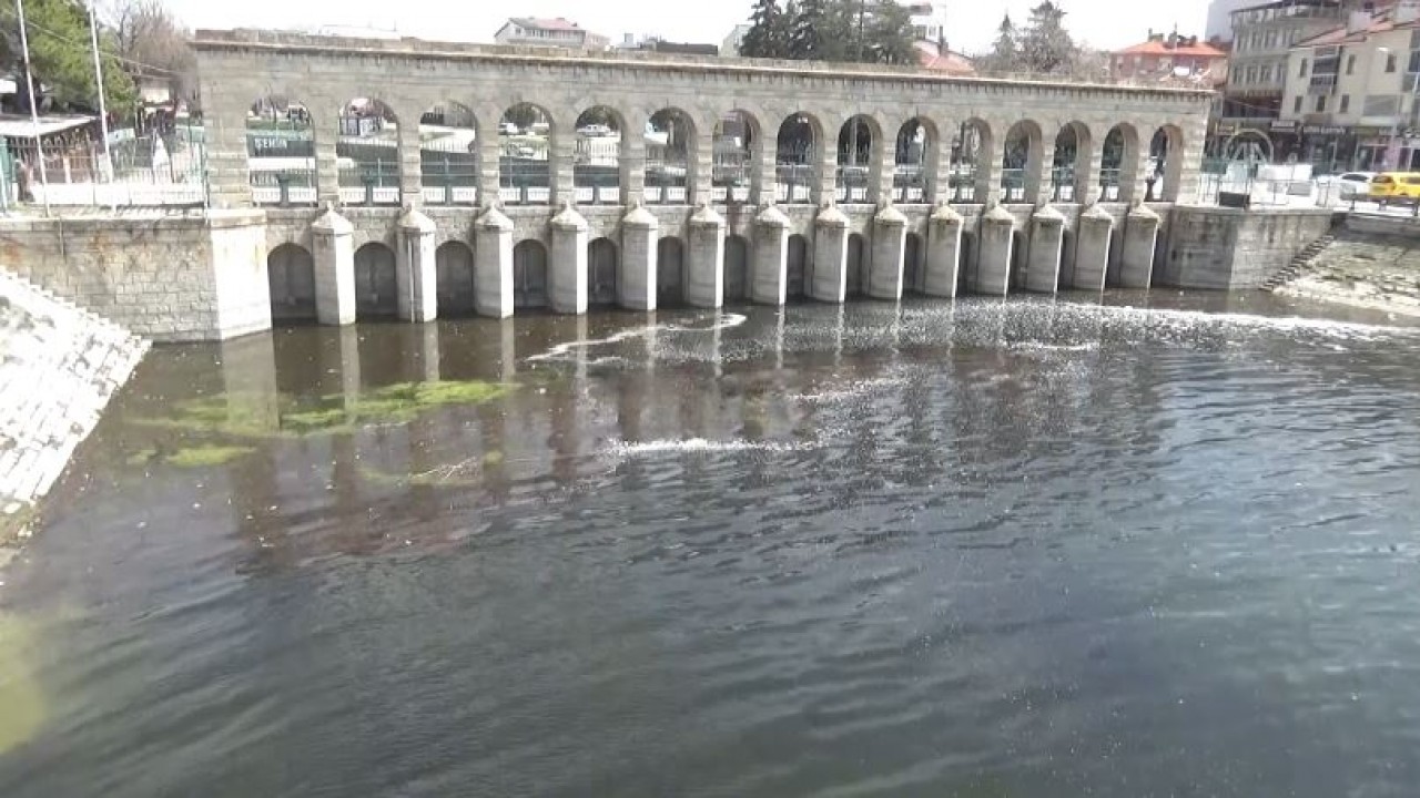 Beyşehir Gölü’nde üreme mevsimi nedeniyle yavru balıklar göl yüzeyini kapladı