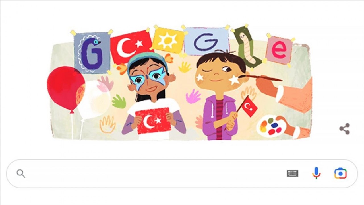 Google 23 Nisan Ulusal Egemenlik ve Çocuk Bayramı’nı kutladı