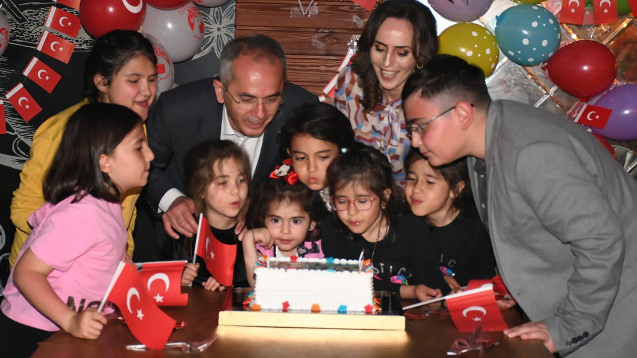 Seydişehir’de şehit çocuklarına bayram kutlaması