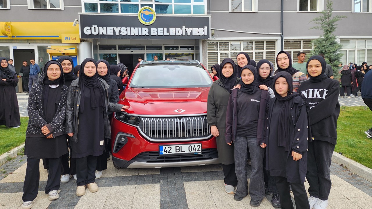 Türkiye'nin yerli otomobili Togg Güneysınır'da