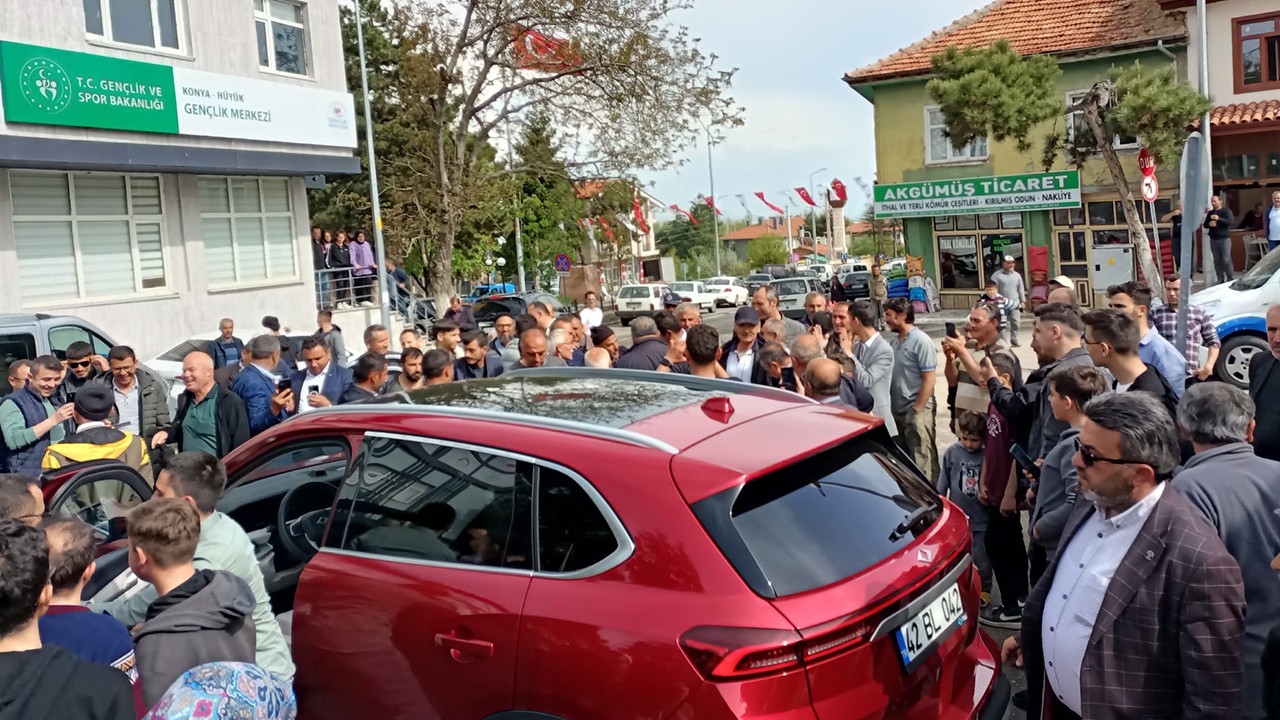 Türkiye'nin yerli otomobili Togg Hüyük'de