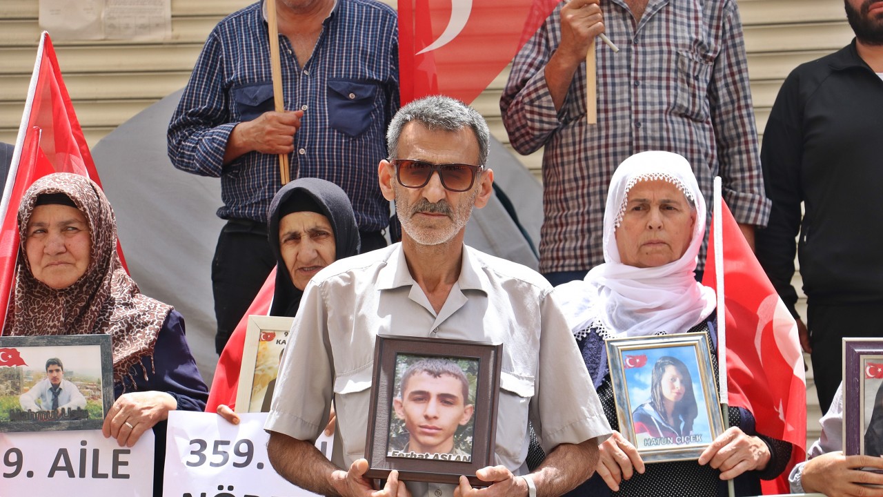 Diyarbakır’da evlat nöbetindeki aile sayısı 359 oldu