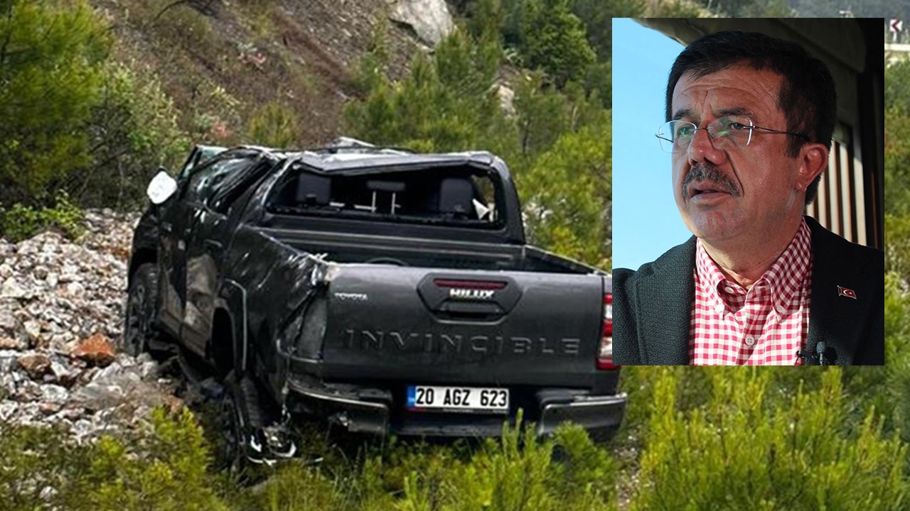 Eski Ekonomi Bakanı Nihat Zeybekci, trafik kazası geçirdi