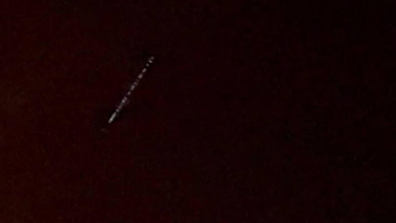 Starlink uyduları Konya semalarında görüntülendi