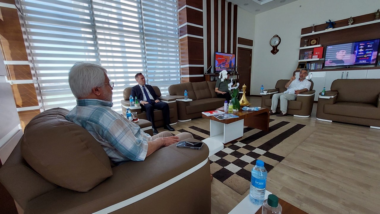 İletişim Başkanlığı Konya Bölge Müdürü Taner Taşkıran'dan KONTV'yi ziyaret