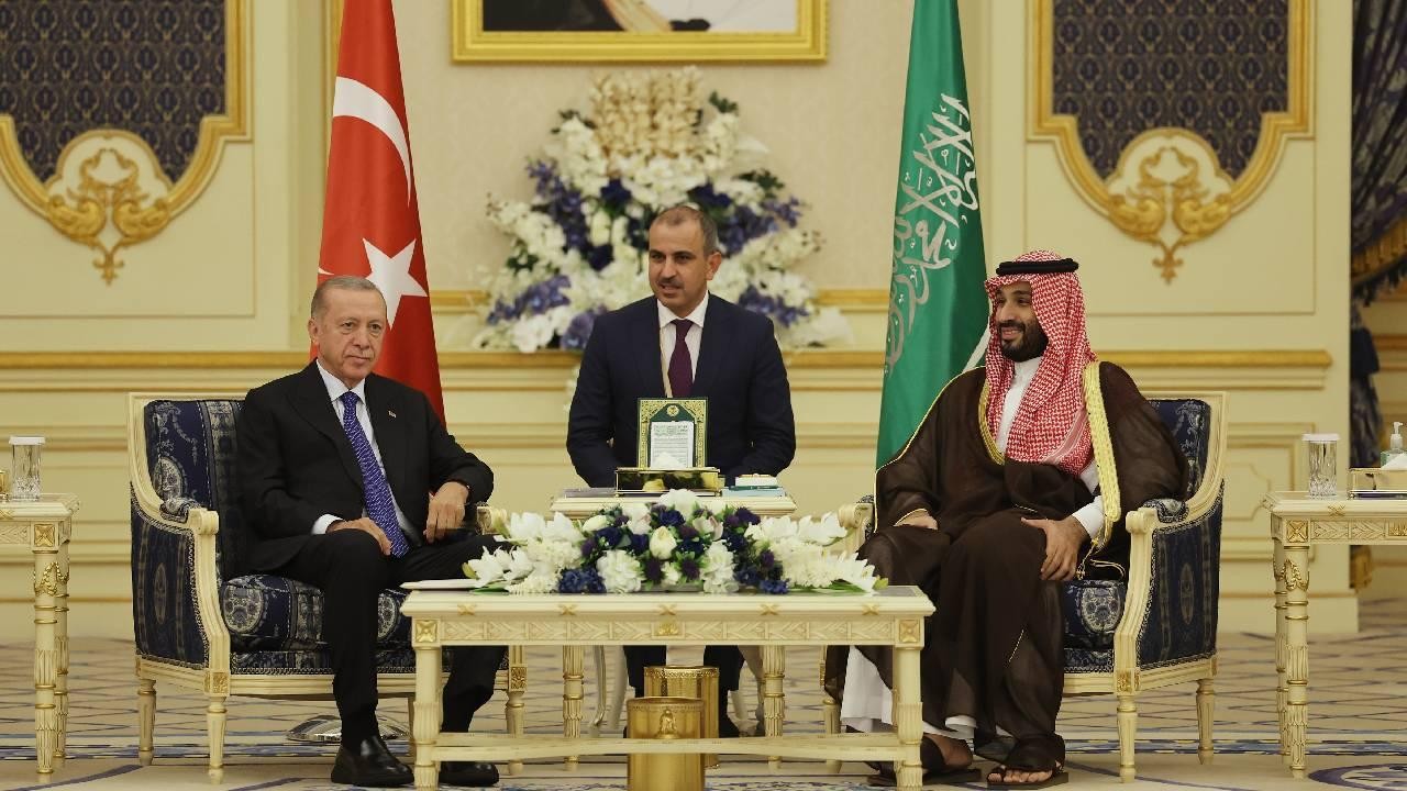 Cumhurbaşkanı Erdoğan'ın Suudi Arabistan ziyareti sonrası ortak açıklama