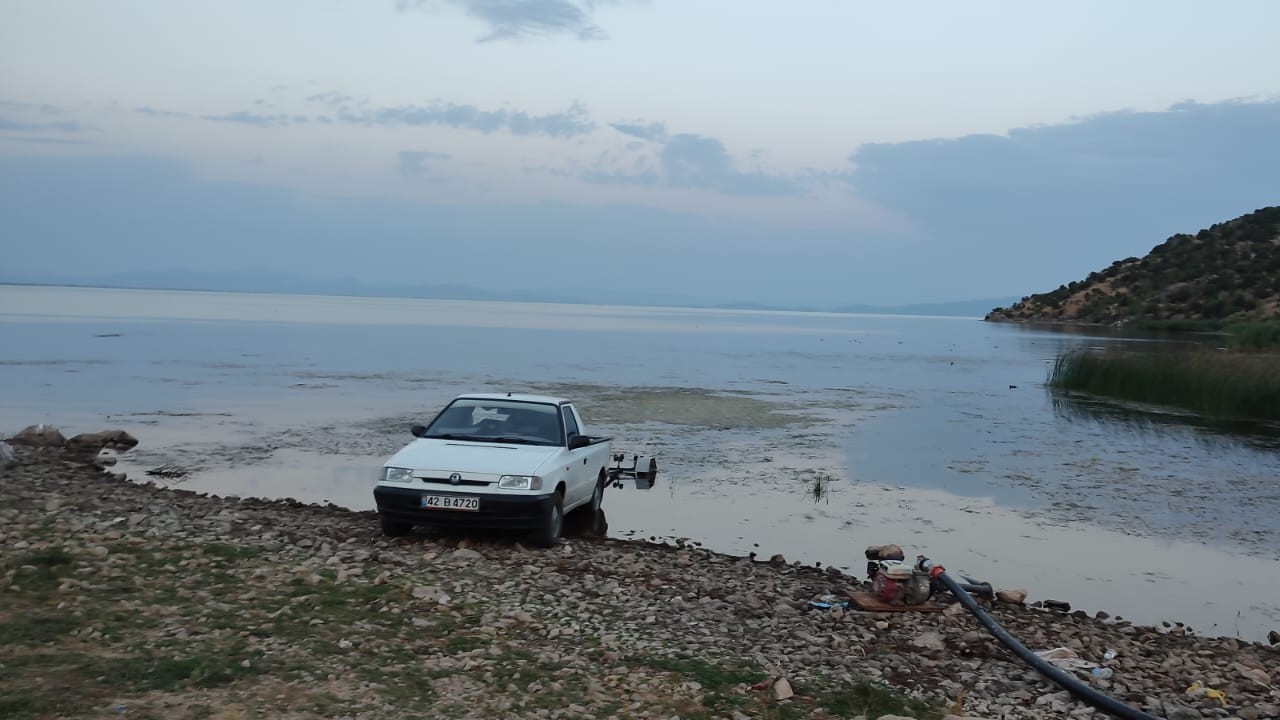 Beyşehir Gölü’nde teknenin batması sonucu 1 kişi boğuldu
