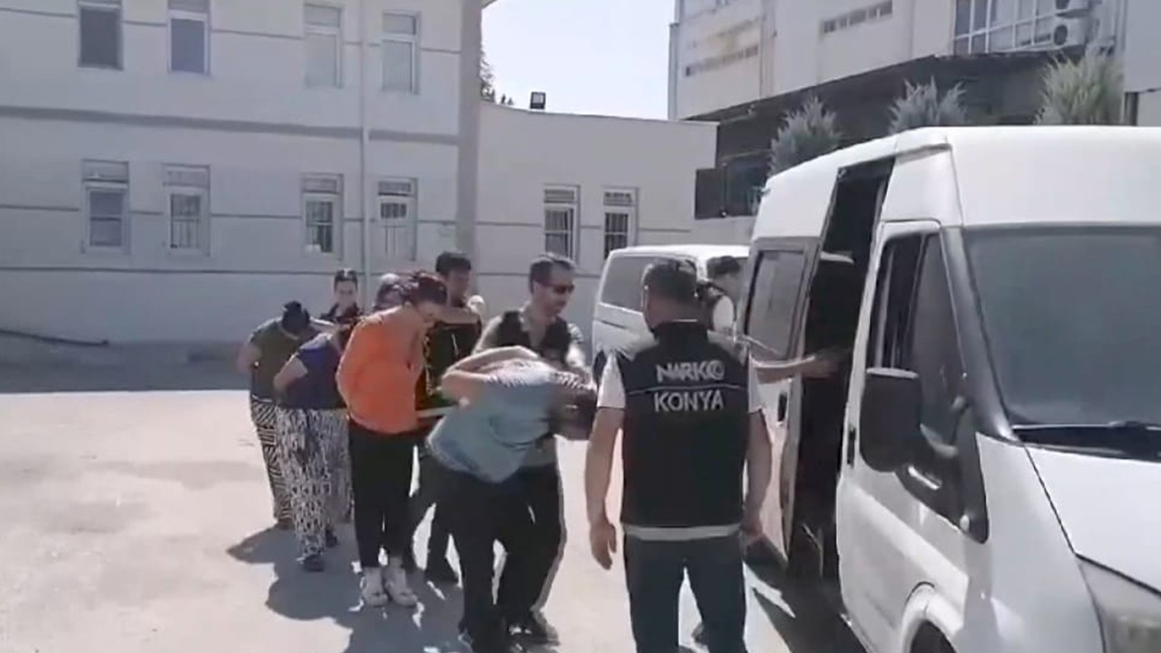 ​Konya’ya uyuşturucu getiren şahıslara operasyon: 5 tutuklama