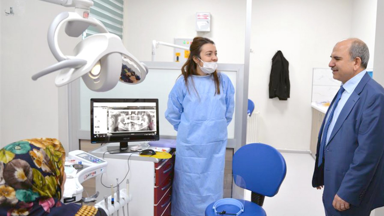 Konya'da 6 ayda 636 bin hastaya ağız ve diş sağlığı hizmeti
