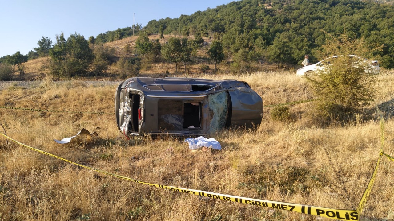 Konya'da otomobil şarampole devrildi: 1 kişi hayatını kaybetti