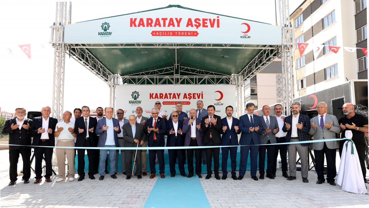Konya’da 10 bin kişi kapasiteli! 31 milyon liraya mal olan aşevi hizmete açıldı