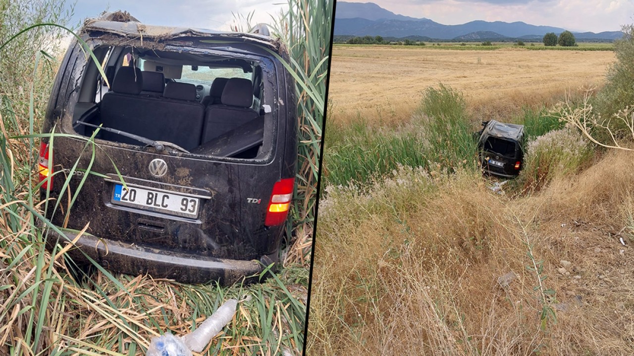 Antalya’dan Konya istikametine giden hafif ticari araç kaza yaptı: 1 yaralı
