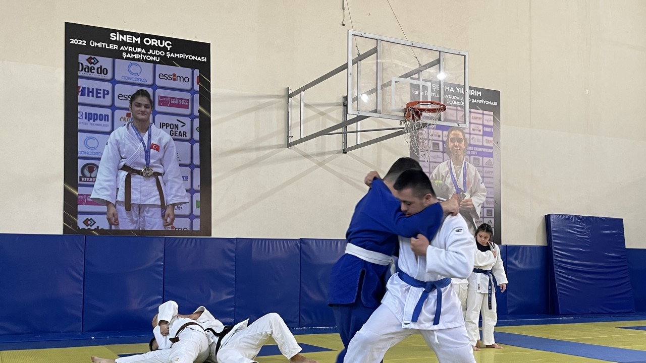 Özel Sporcular Down Judo Milli Takımı Konya’da kampa girdi