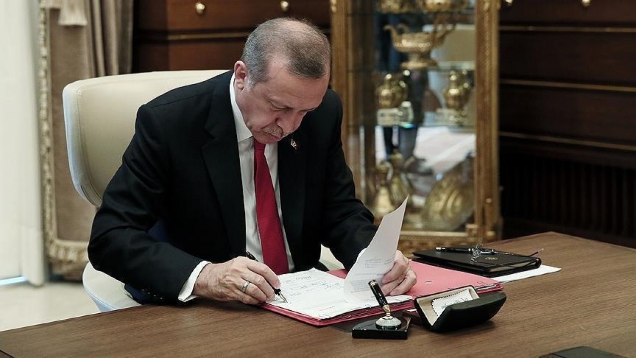 Cumhurbaşkanı Erdoğan'ın imzasıyla yeni atama kararları Resmi Gazete'de
