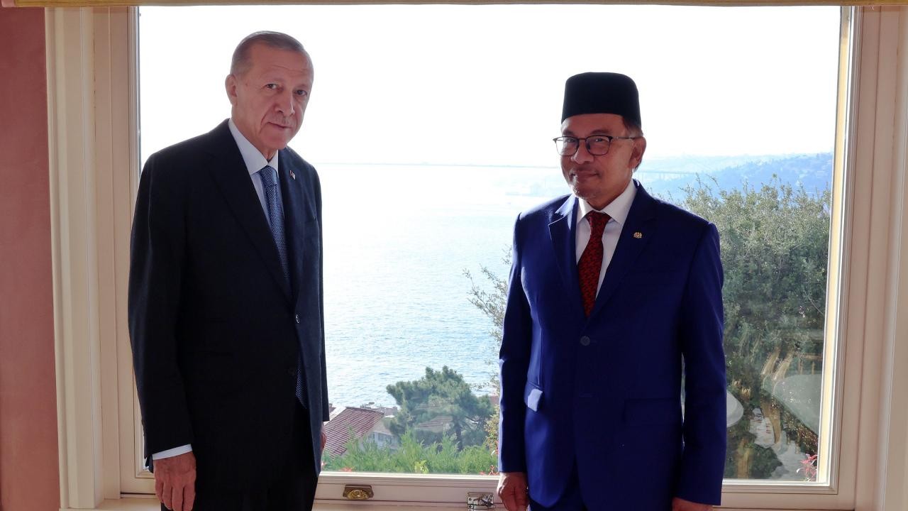 Cumhurbaşkanı Erdoğan, Malezya Başbakanı’nı kabul etti