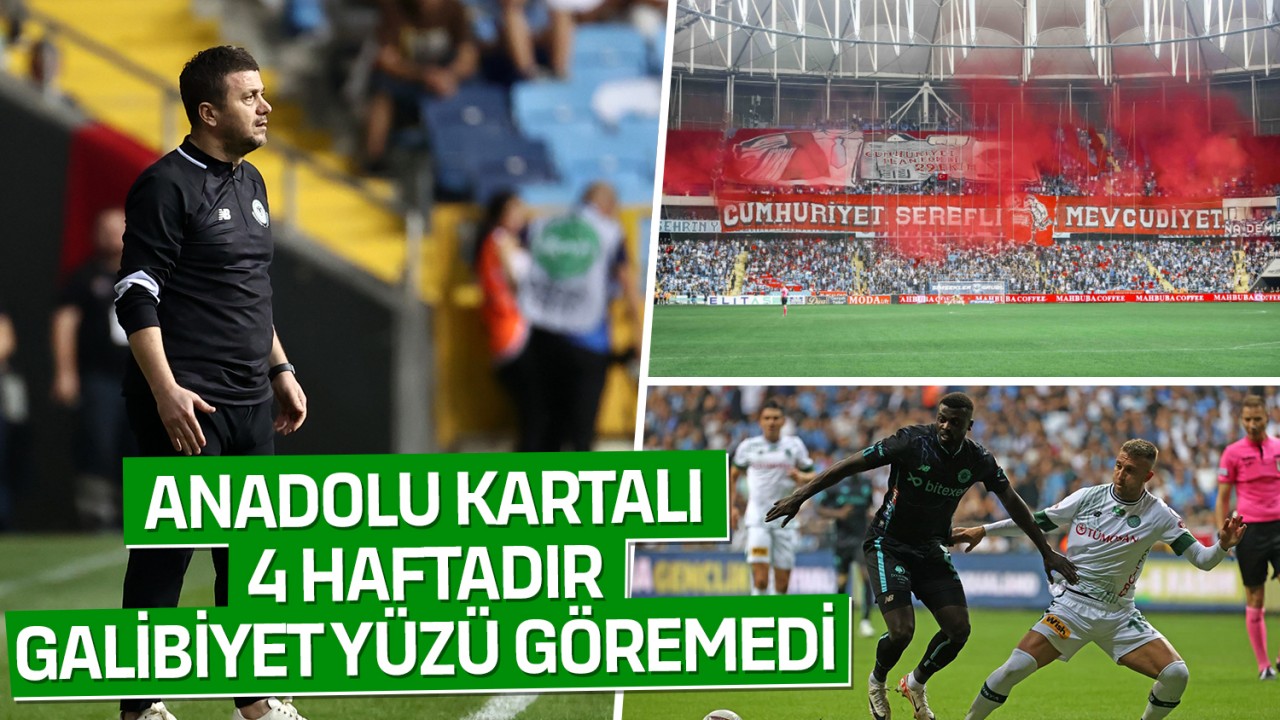 Konyaspor, Adana'dan puanla dönemedi: 3-0