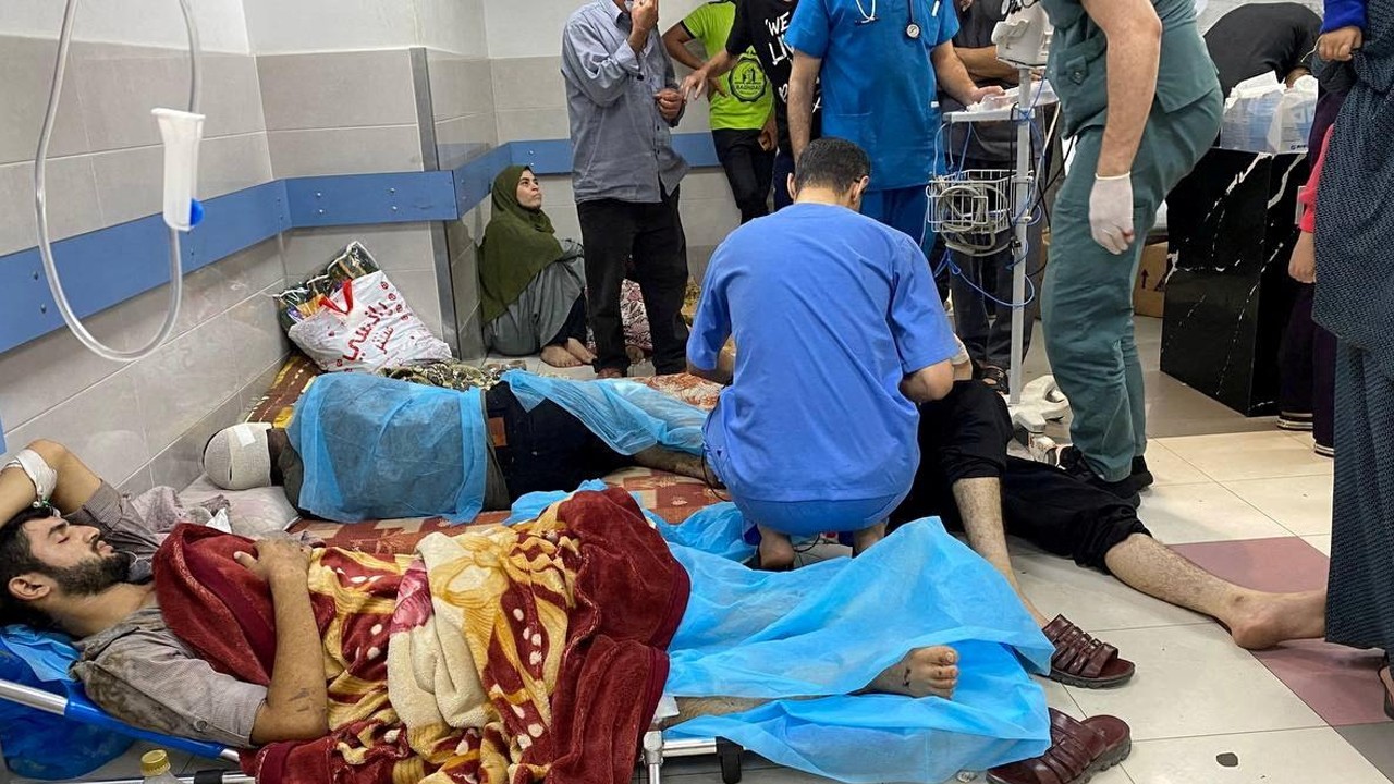 İsrail’in saldırısı sırasında hastaneden tek kurşun atılmadı