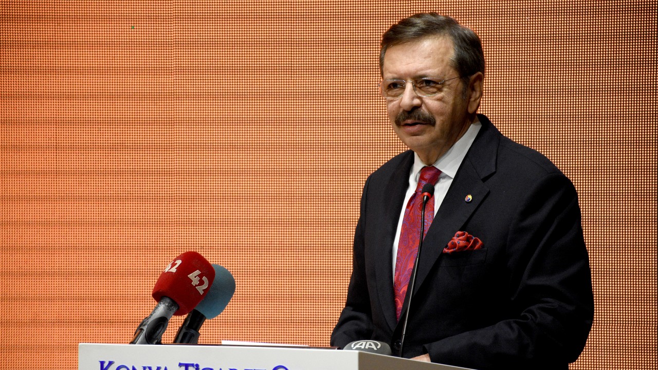 TOBB Başkanı Hisarcıklıoğlu Konya’da konuştu: Sinema ve dizi sektörünün ihracatı 1 milyar doları aştı