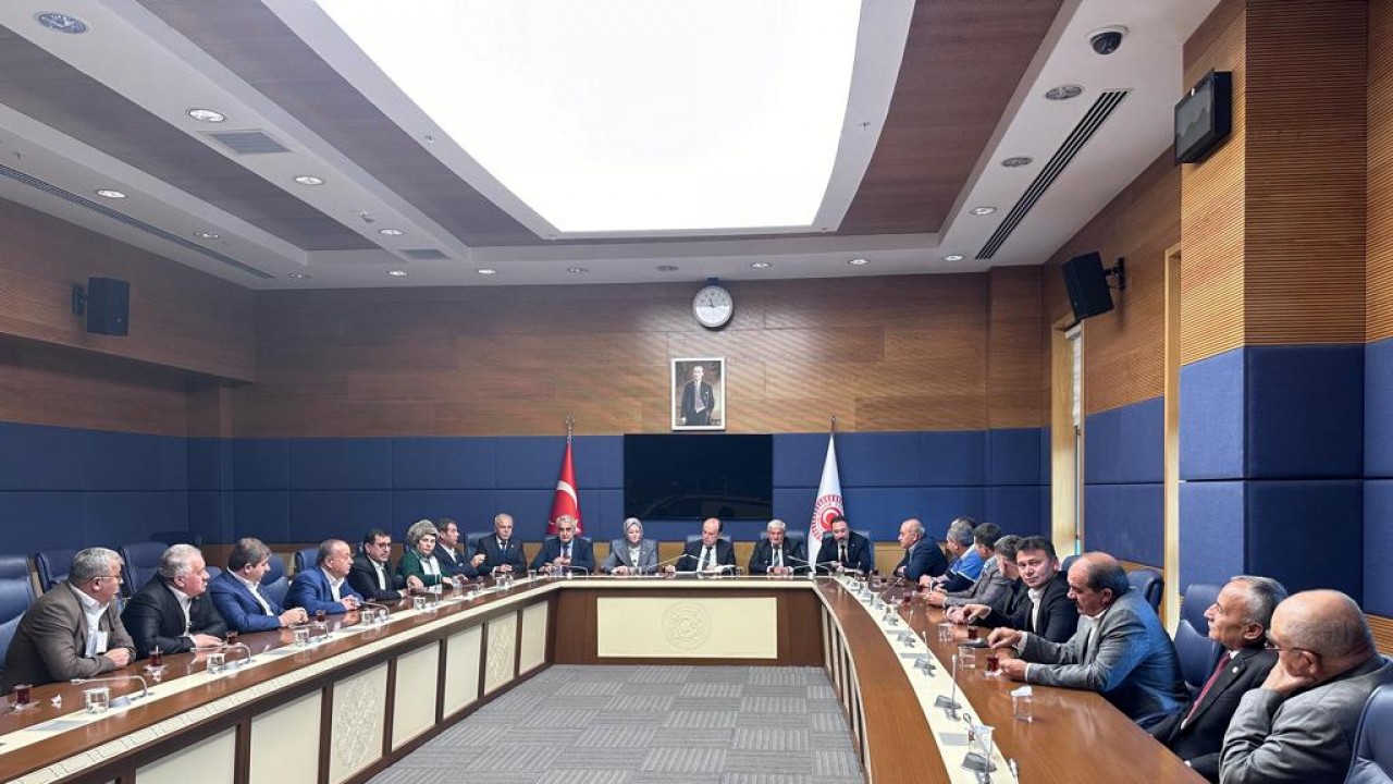 AK Parti Konya Milletvekilleri ve Konya Ziraat Odaları Başkanları buluştu