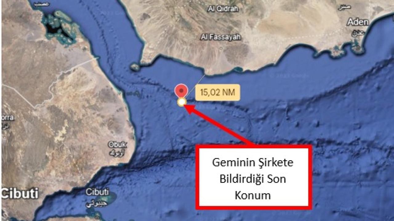 Denizcilik Genel Müdürlüğü: Aden Körfezi’nde bir geminin kaçırıldığı değerlendiriliyor