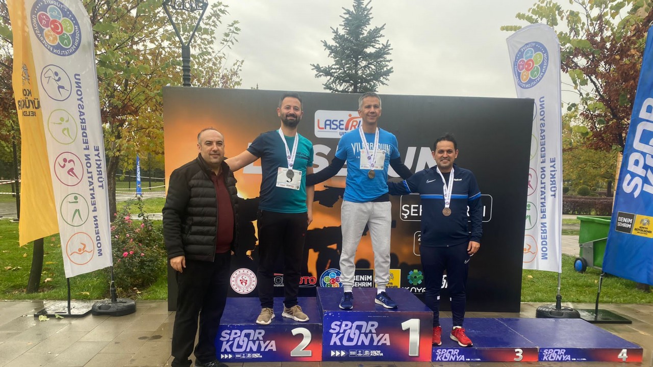 Laser Run Yarışmalarının Şampiyonları Necmettin Erbakan Üniversitesi’nden