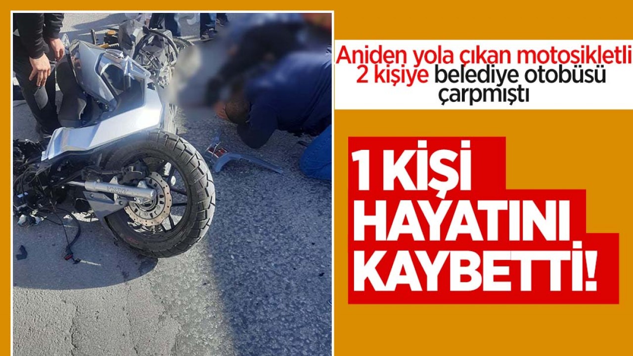 Konya'da motosiklet belediye otobüsüne çarpmıştı: 14 yaşındaki semazen hayatını kaybetti