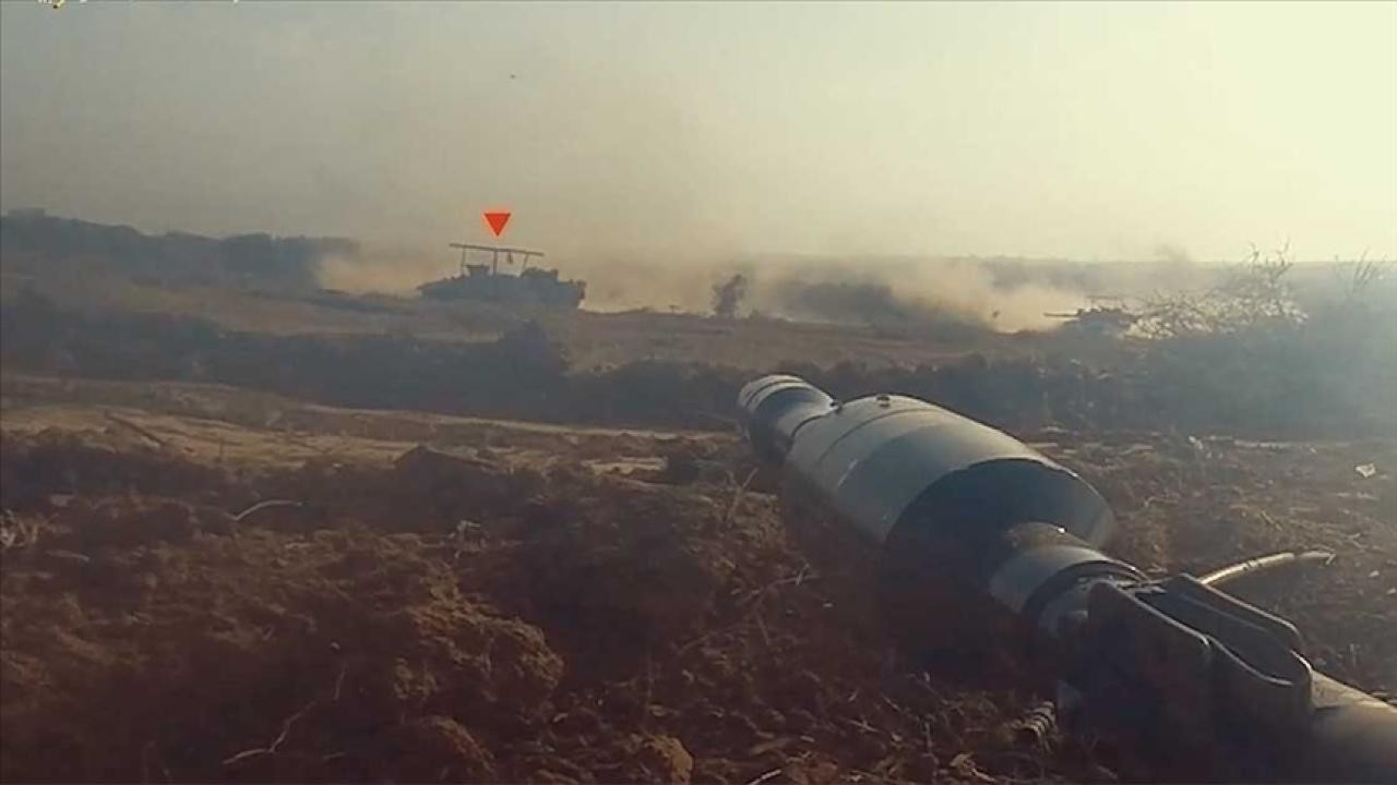 Kassam Tugayları İsrail’e ait 16 askeri aracı hedef aldığını duyurdu