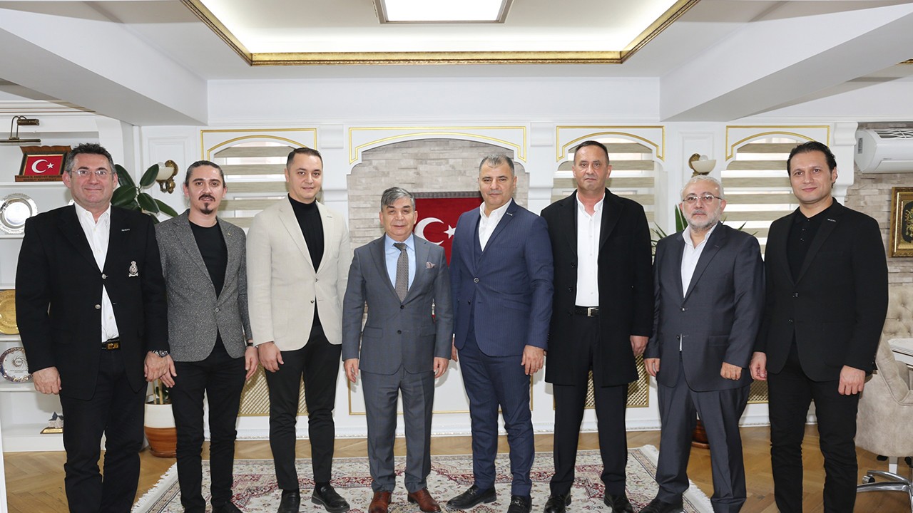 KONYAGİAD’dan Konya il Emniyet Müdürü Mahmut Karabulut'a ziyaret