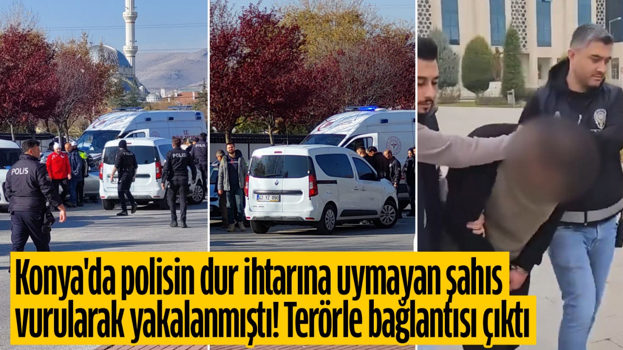 Konya'da polisin 